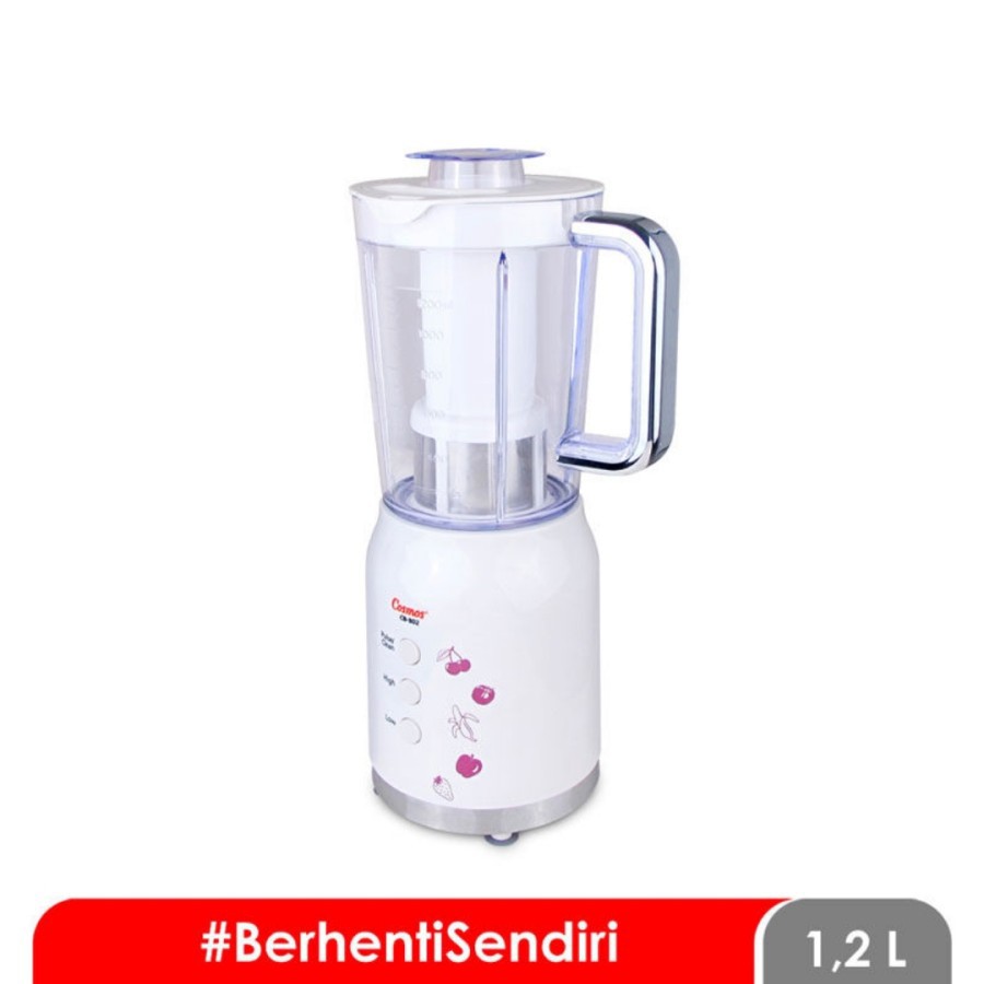 Cosmos Blender Plastik 1.2 Liter 4 in 1 - Edelwies Series CB 802 Promo