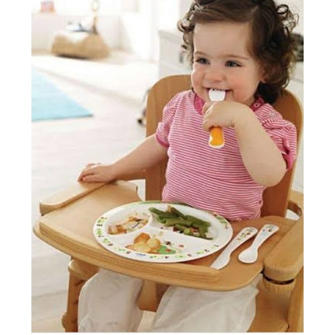 Philips Avent Devided Plate / Piring Sekat Makanan Bayi / Piring Bayi Philips Avent