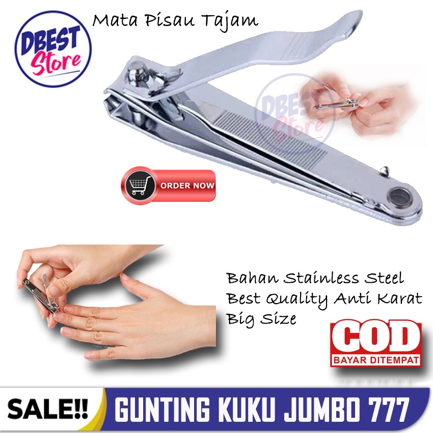 PROMO MURAH!! GUNTING KUKU 777 (JUMBO) / GUNTING KUKU BESAR STAINLESS STEEL