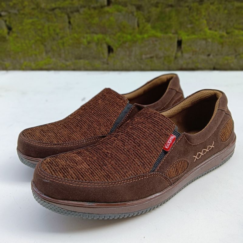 Sepatu Pria Slip On Sepatu Casual Pria Model Hf07