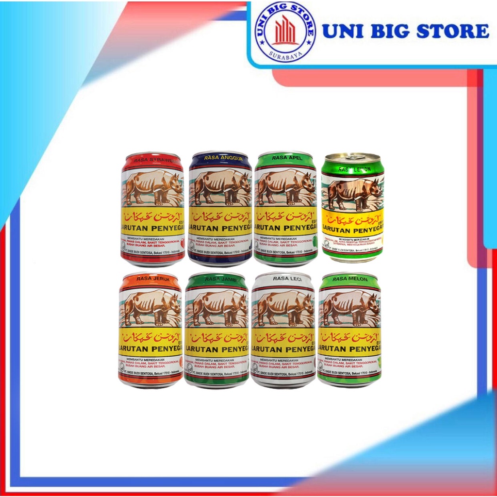 

Larutan Penyegar Cap Badak Kaleng Leci Jambu Anggur Apel