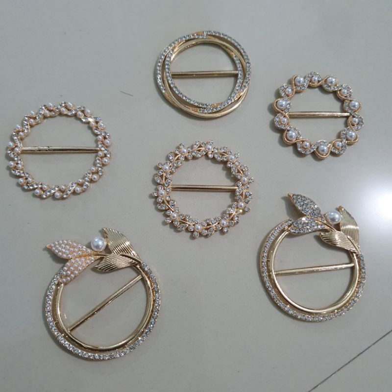 Ring Gesper / Ring Hijab Simple / Gesper Murah Mewah Kekinian