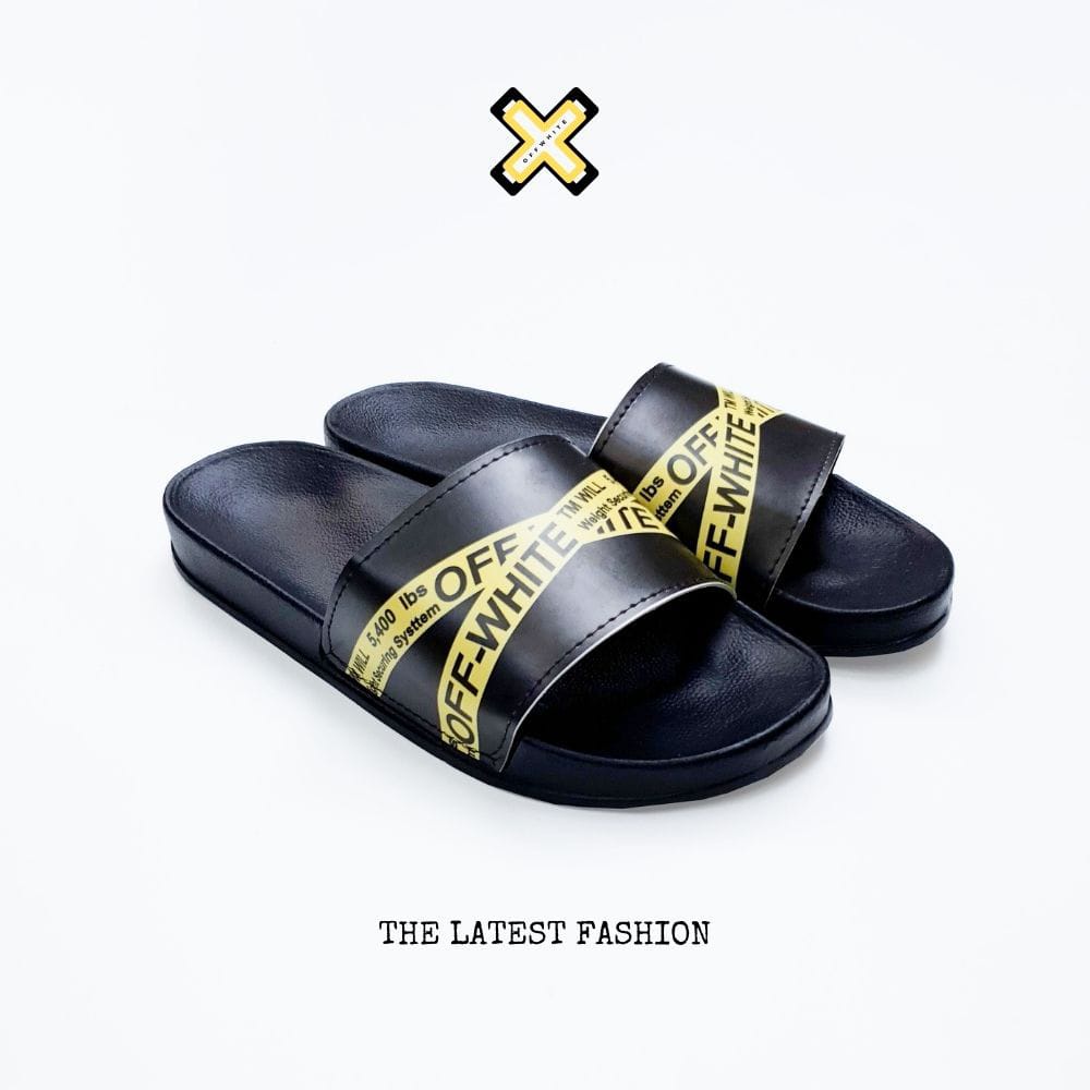 RN Sandal / Sendal Laki Laki / Pria / Man Original Premium Terbaru Off White