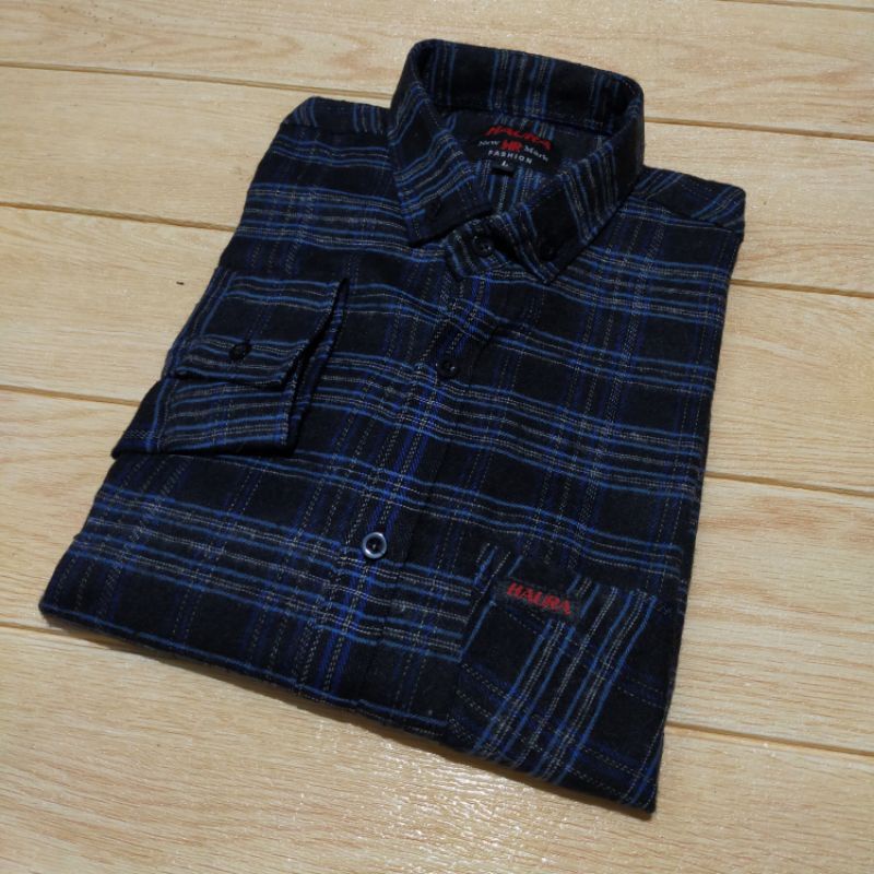 Kemeja Flanel Wanita Flanel Wanita Casual Lengan Panjang  Atasan Wanita  Kemeja Wanita-F10