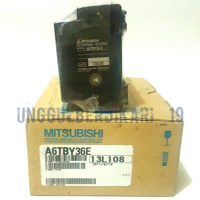 PLC Mitsubishi Output Terminal Block A6TBY36E Original Parts