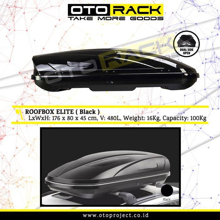 *Otomotif* Roof box otorack Elite Glossy Black
