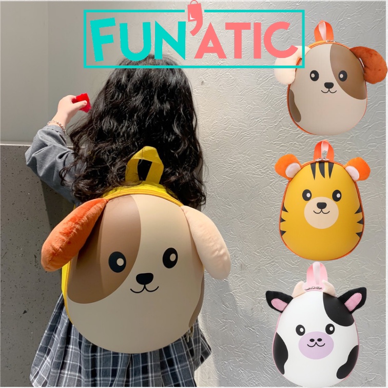 Funatic Tas Ransel Karakter Anak Laki Laki Dan Perempuan Backpack Sekolah FA999