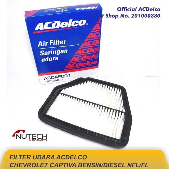 Filter Udara Chevrolet Captiva Bensin / Diesel Nfl / Fl Ac Delco