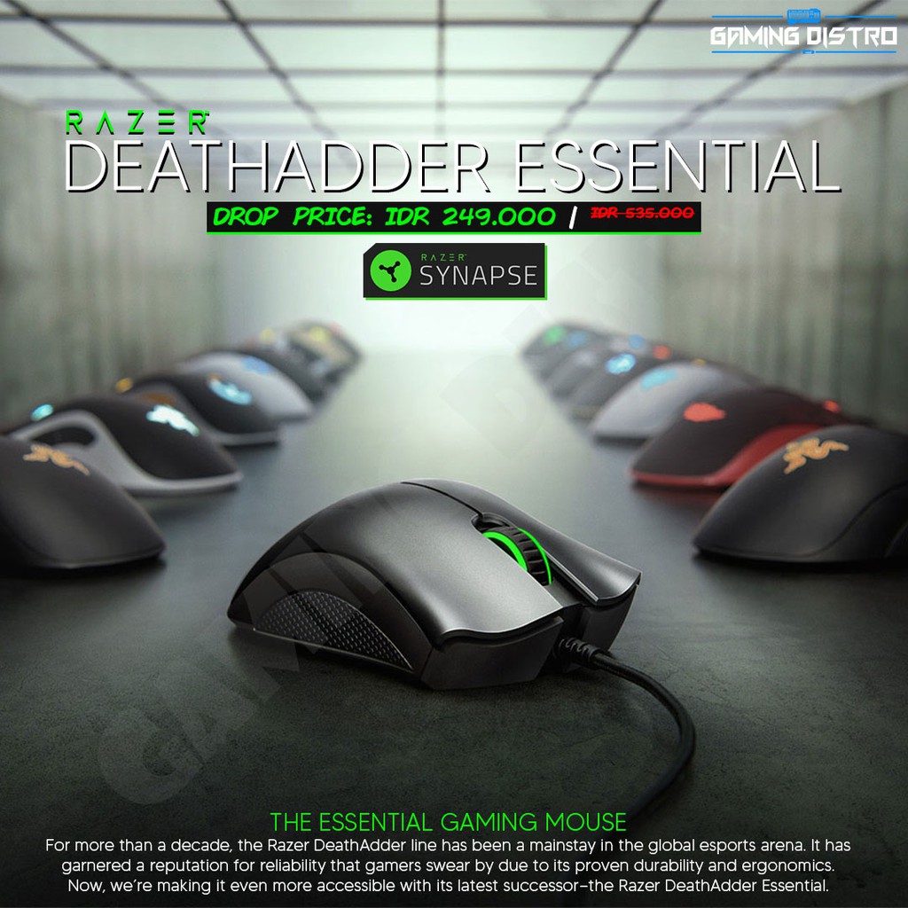 Mouse Gaming Razer Deathadder Essential - Razer DeathAdder Essential