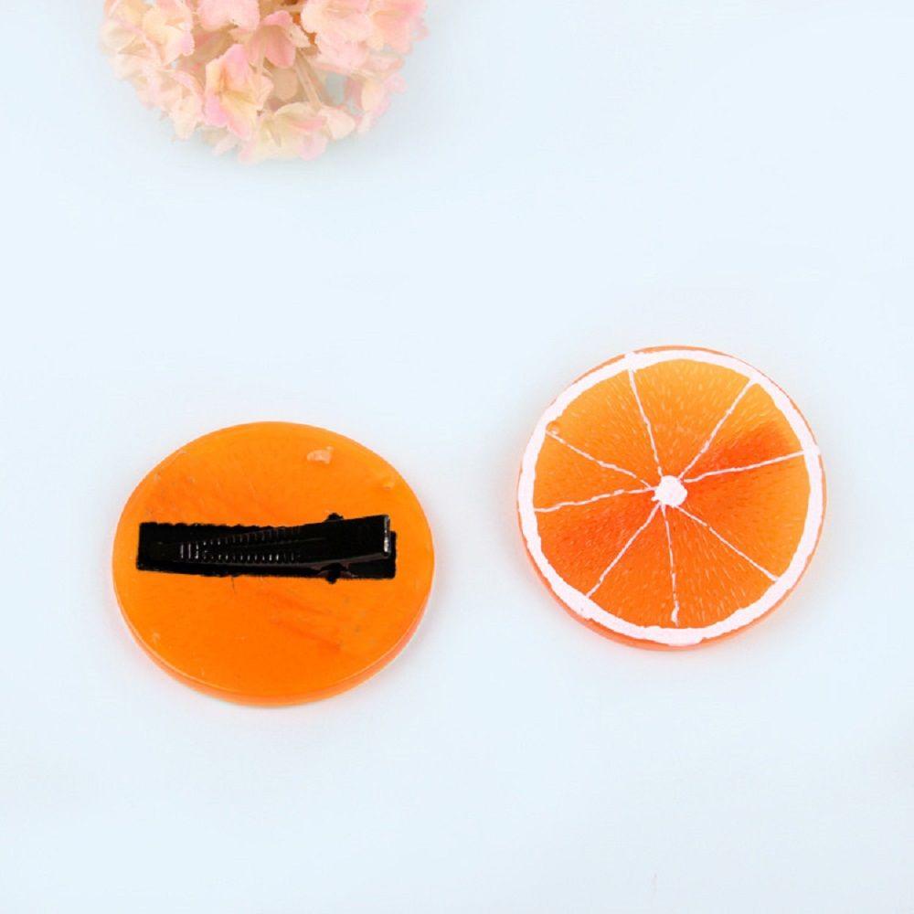 AUGUSTINA Hair Pin Lucu Fashion Telur Semangka Strawberry Orange Peniti BB