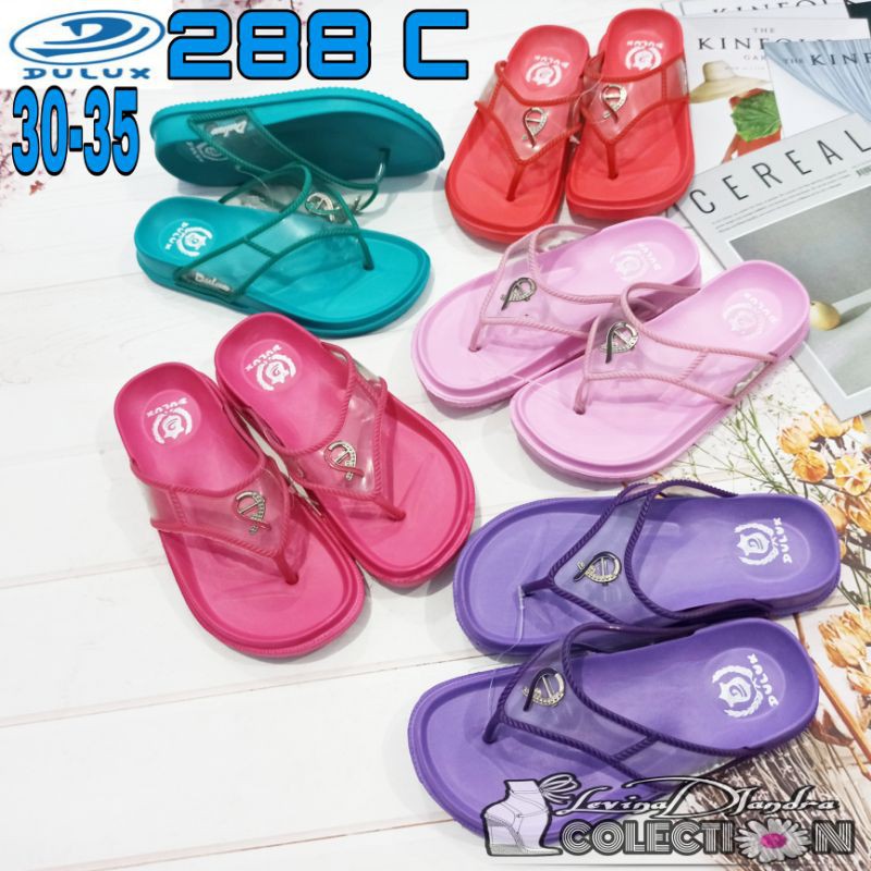 SANDAL JEPIT KARET DULUX 288 C ANAK 30-35