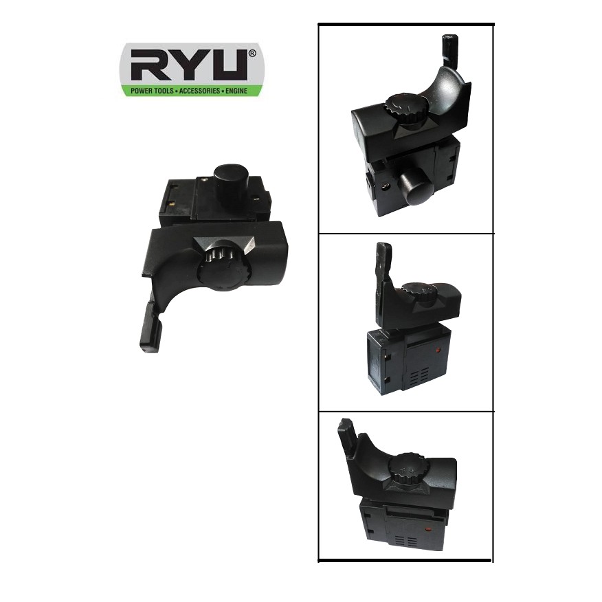 RYU Switch Saklar Mesin Bor Ryu 10 Mm 13 MM Saklar RDR 10-3 RID 13-1 RE Electric Drill / Sakelar Skakel Spare Part Bor 10mm