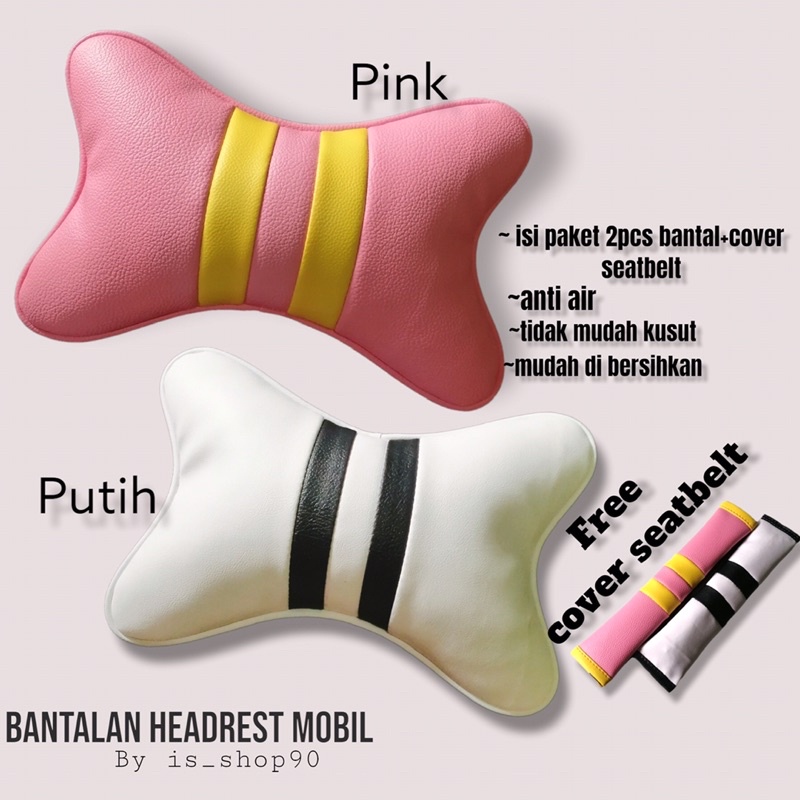 bantal headrest mobil
