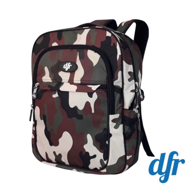 

Tas ransel laki-laki/perempuan DFR motif army