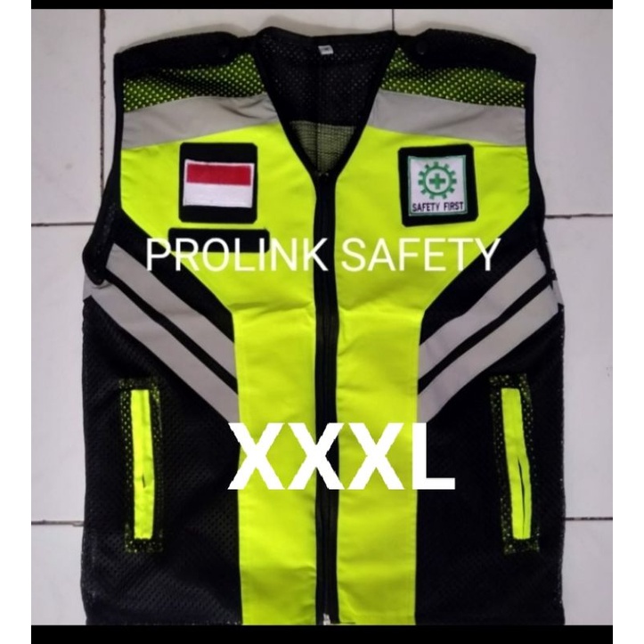 ROMPI JUMBO XXXL LEBAR BADAN 65CM PUNGGUNG BERLOGO SAFETY