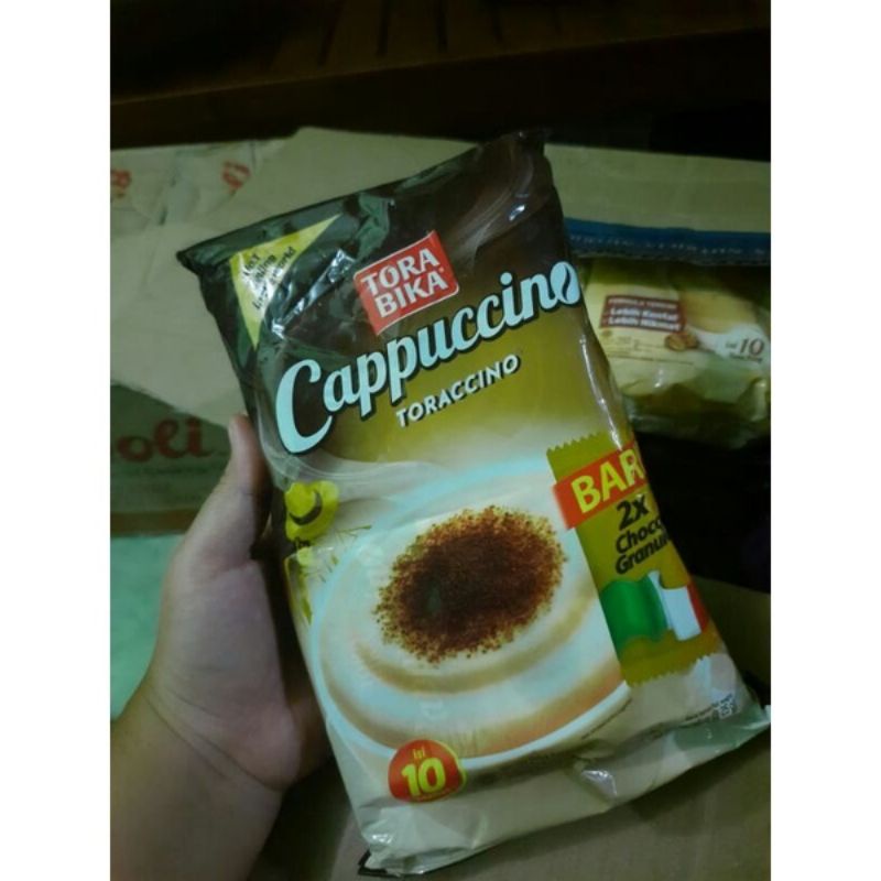 Torabika Capuccino toracino pouch isi 10 x 25gr