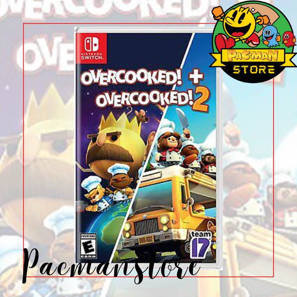 Nintendo Switch Overcooked 1 + Overcooked 2
