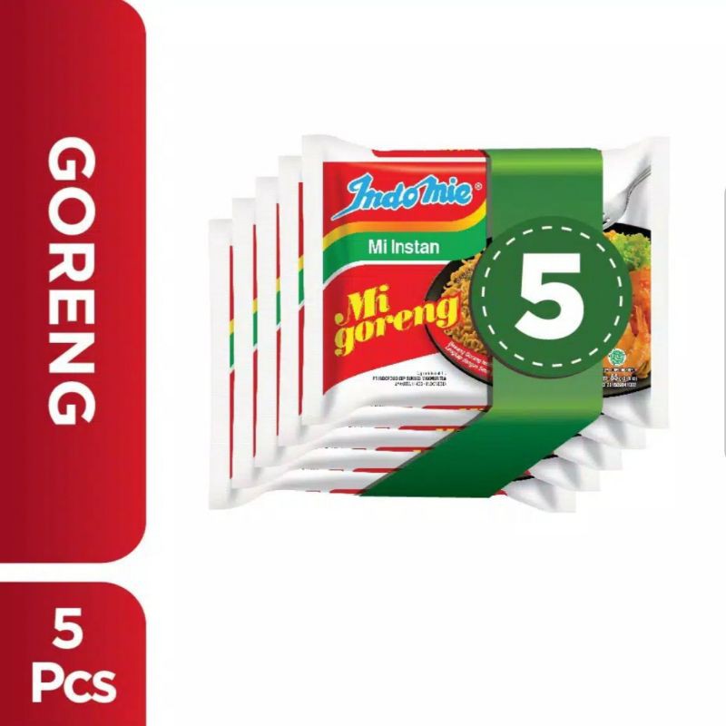 

INDOMIE GORENG SPESIAL (5 PCS)