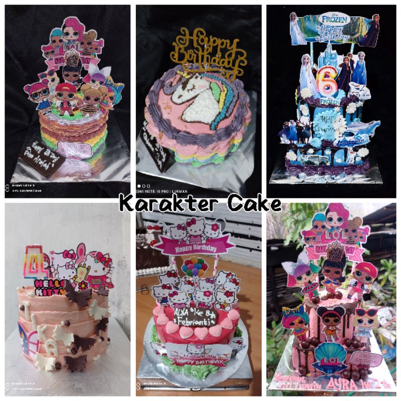 

Karakter Cake Cewek/Cowok