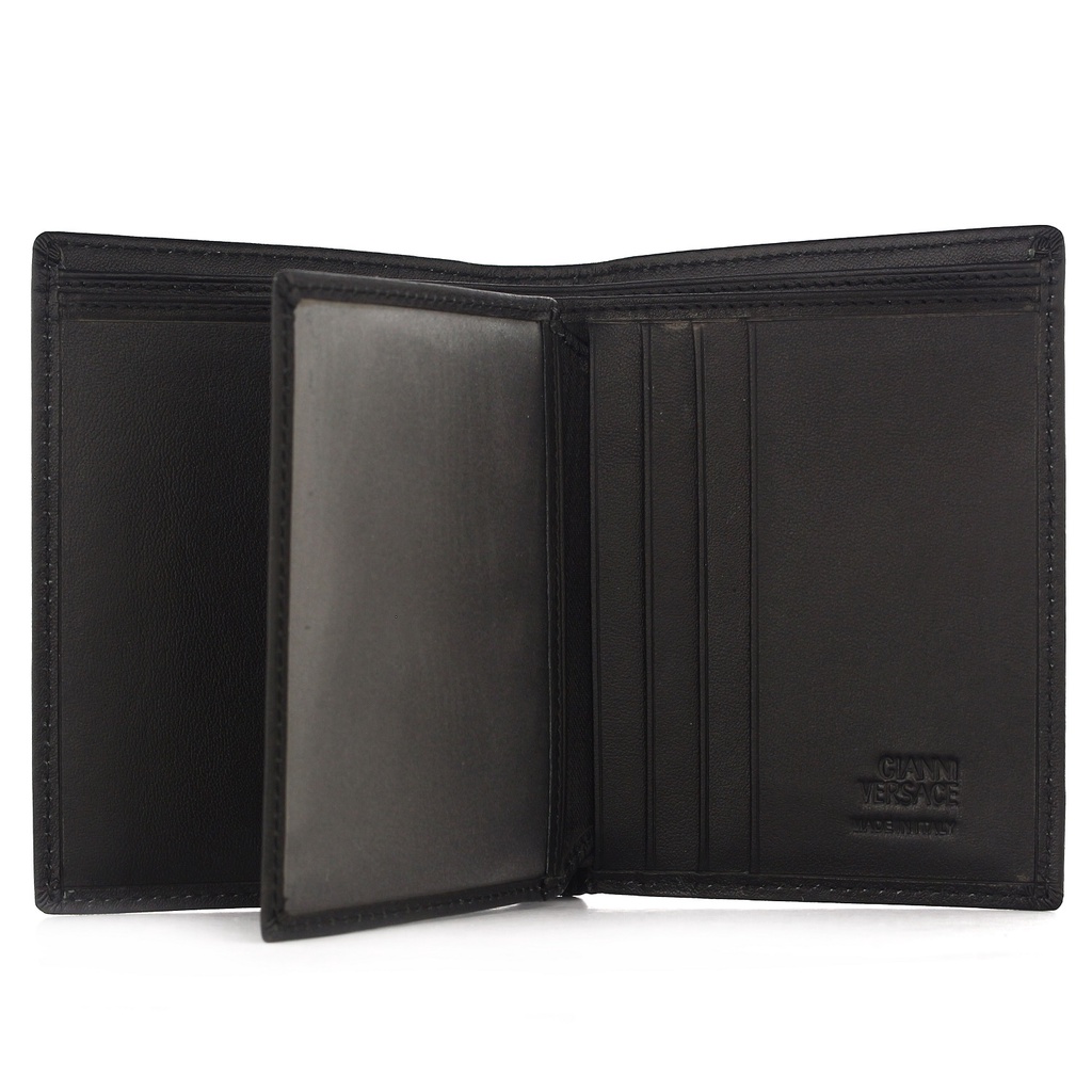 TOKOKOE - Dompet Pria model Berdiri bahan Kulit Premium Dompet Lipat - VSC 27-05 Black