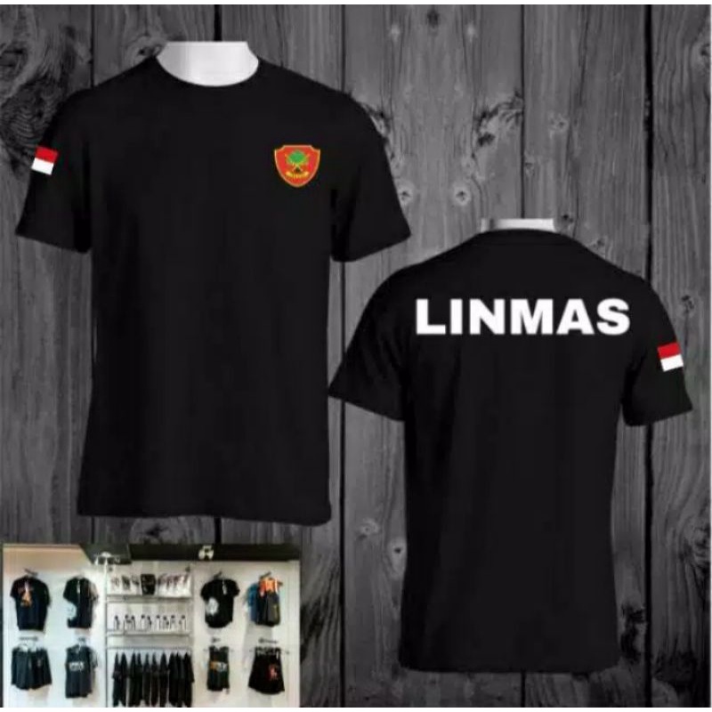 kaos linmas / baju linmas / tshrit linmas