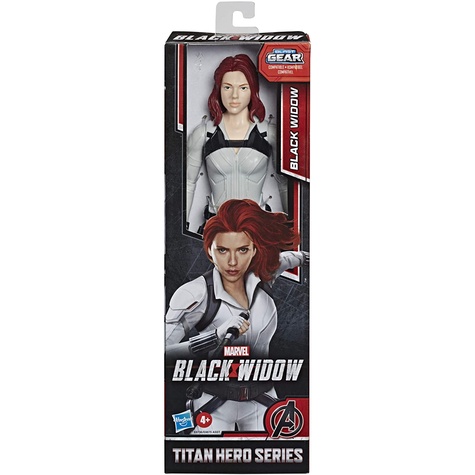 TITAN HERO SERIES MARVEL BLACK WIDOW DEADLY ORIGIN BLACK WIDOW HASBRO