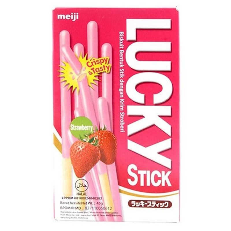 

Meiji Lucky Stick Strawberry 45g