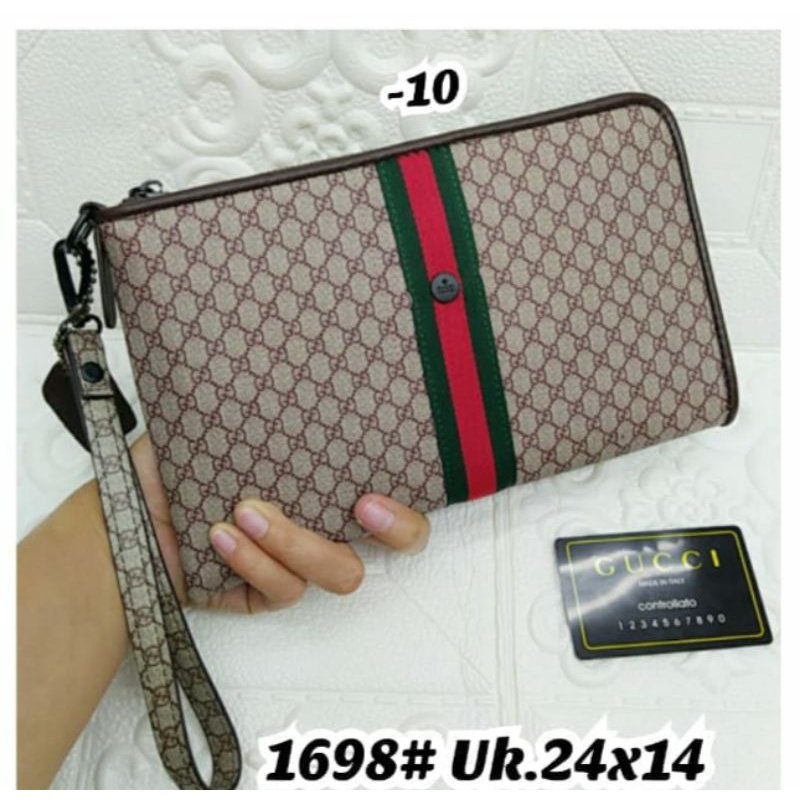 Handbag Seleting L Wanita Import / Cluthbag Banyak Slot Card