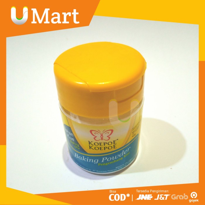 

U Mart - Baking Powder Koepoe Koepoe Botol Kecil Pengembang Kue Kupu