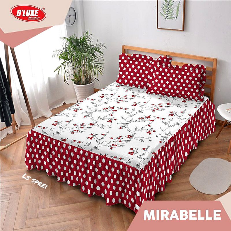 Ls sprei rumbai kintakun d luxe 180x200 cm motif mirabelle