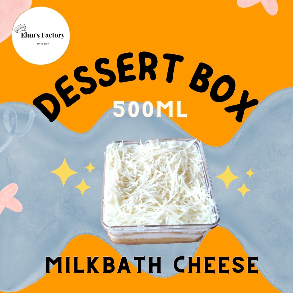 

[Dessert Box Viral 500ML ] Rasa Milkbath