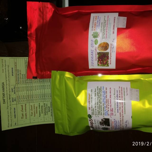 

kopi sidikalang gold