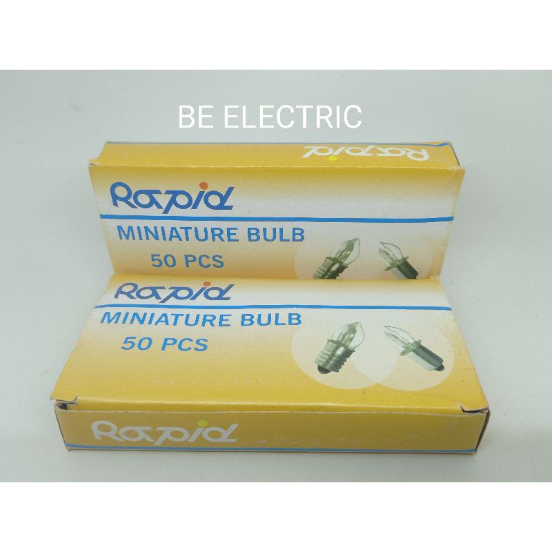 BOHLAM SENTER RAPID 2,5VOLT E10