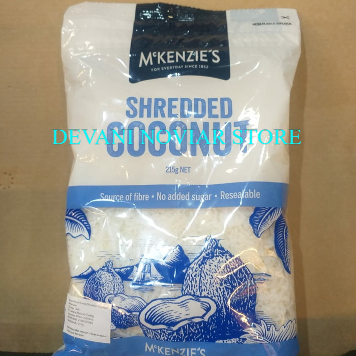 

McKenzie's Shredded Coconut 215gram