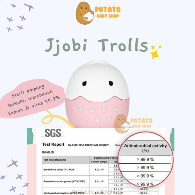 Jjobi Trolls Pacifier sterilizer