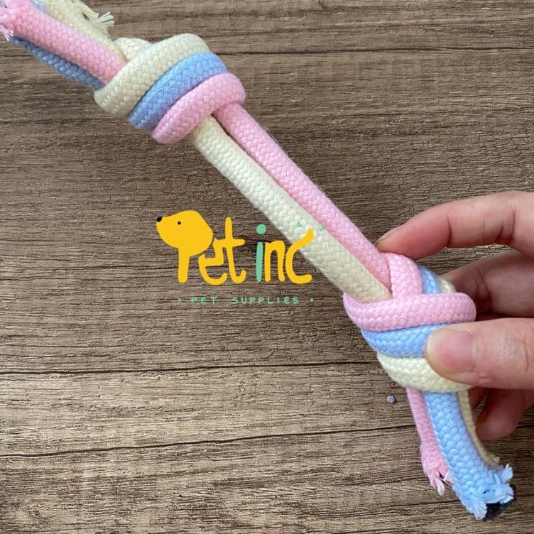 

Tricolor pastel chew rope basic (KODE 9898)