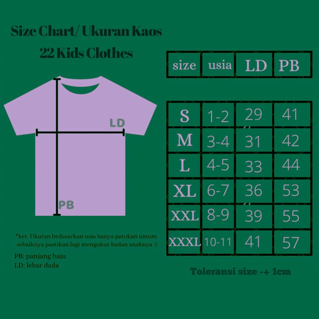 Kaos Distro Anak Laki Laki Umur 1-12 Tahun Bahan Cotton 30s