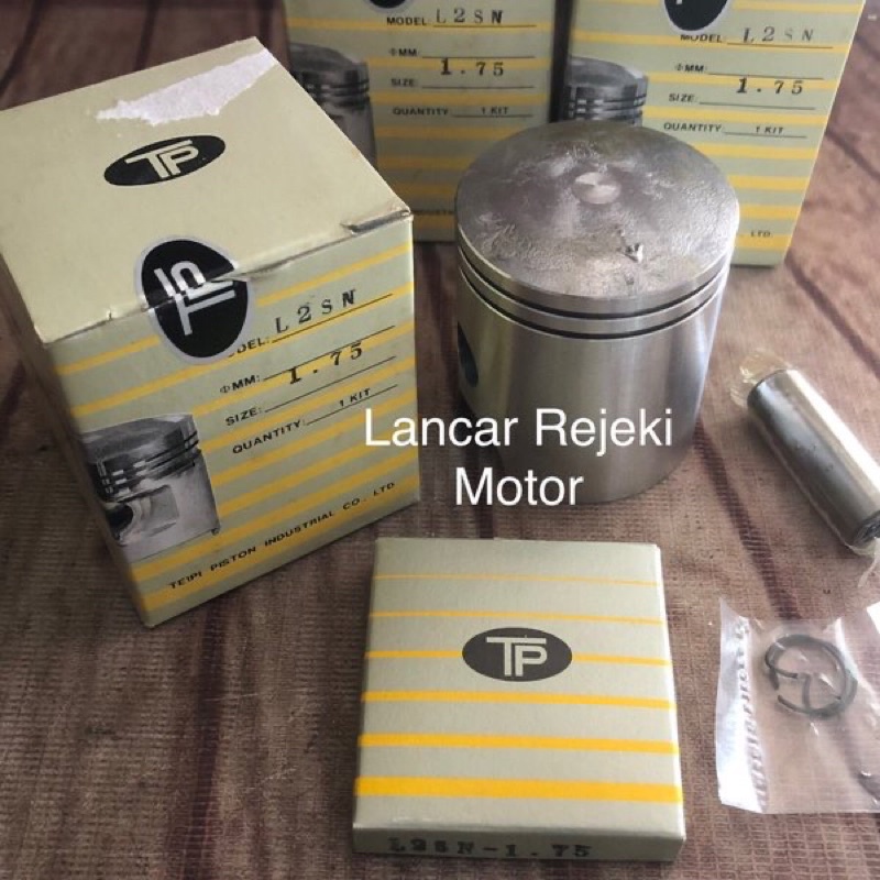 SET PISTON KIT RING PISTON PEN PISTON YAMAHA L2SN L2 SUPER OVERSIZE 175