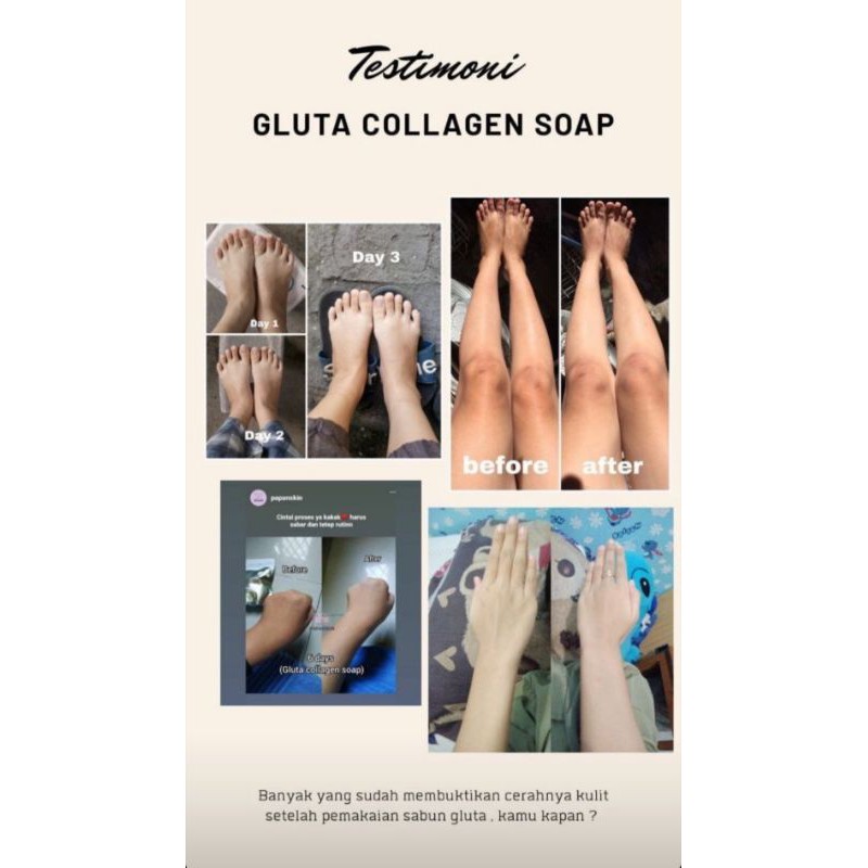 BEAUTETOX GLUTA COLLAGEN SOAP BPOM | SABUN PEMUTIH | soap collagen