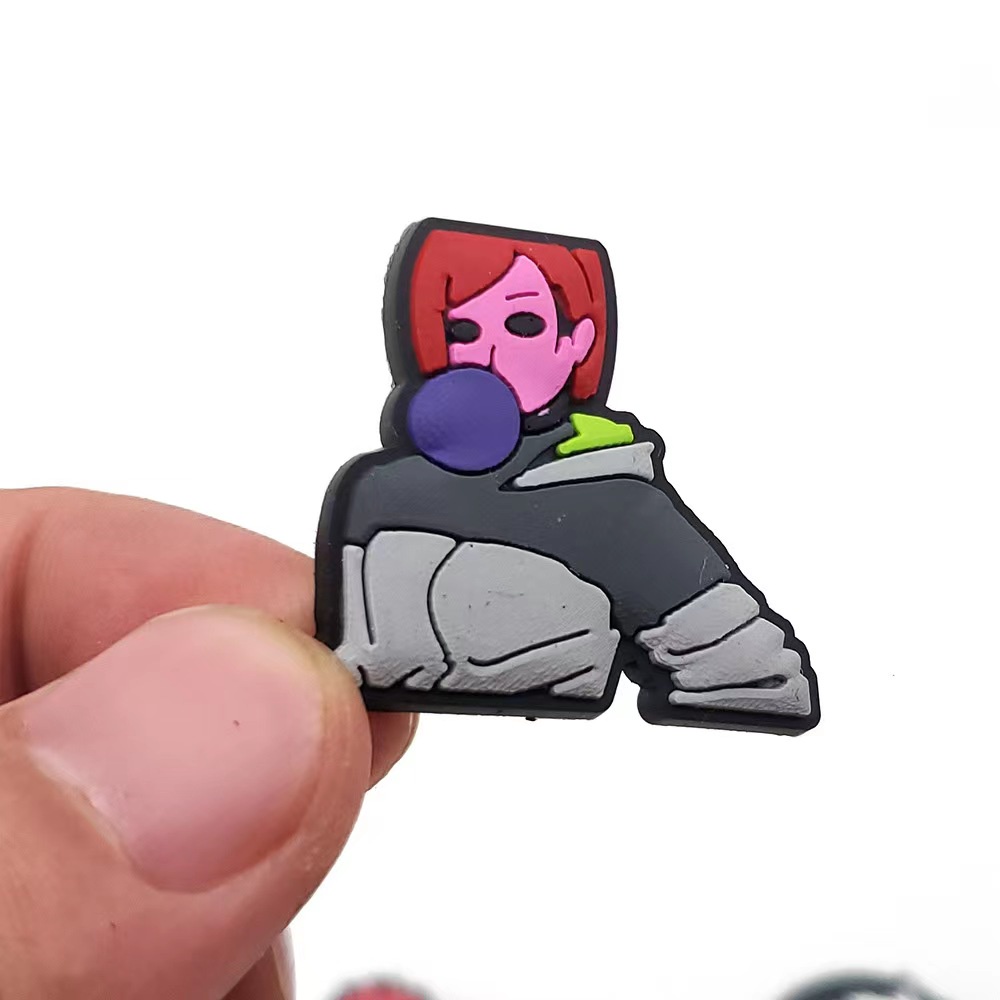Dekorasi Sepatu Desain Jujutsu Kaisen jibbitz charms Untuk Pria / Wanita charms
