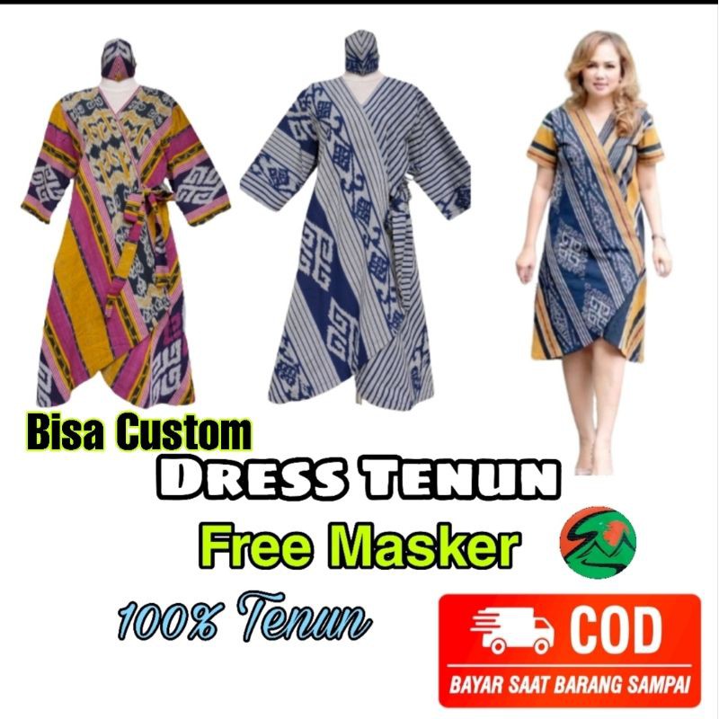 Dress Tenun Jepara Dress Tenun Terbaru Dress Tenun Termurah