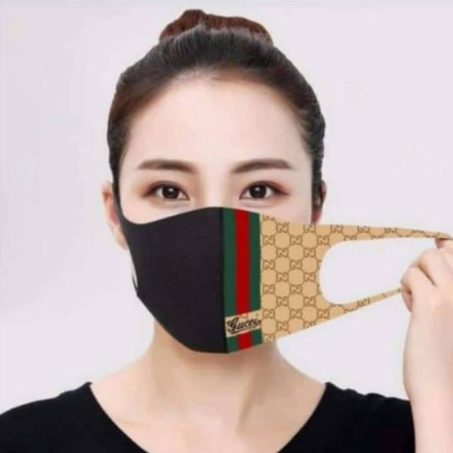 Masker scuba motif dewasa