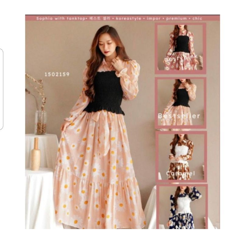 #1502159 DRESS ROMPI BY YUNA  PREMIUM
