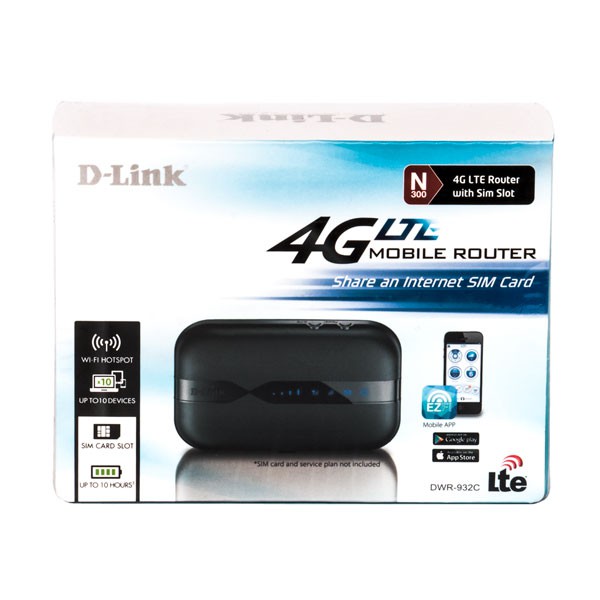 GARANSI RESMI MIFI HOTSPOT D-Link DWR-932C 4G LTE Mobile MODEM WIFI