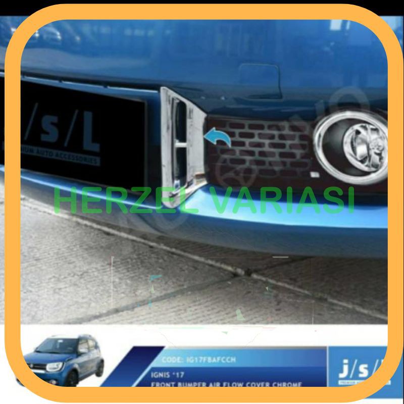 List Bumper Ignis Chrome JSL