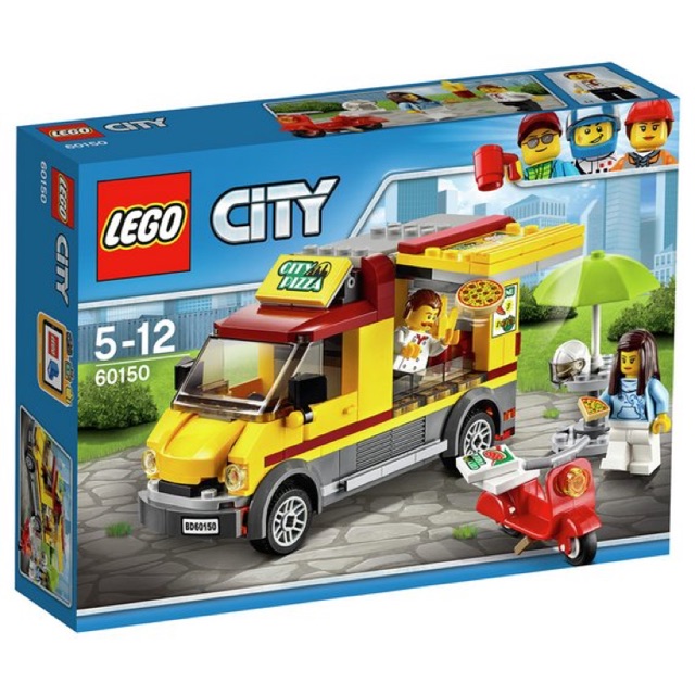 Lego 60150 pizza van