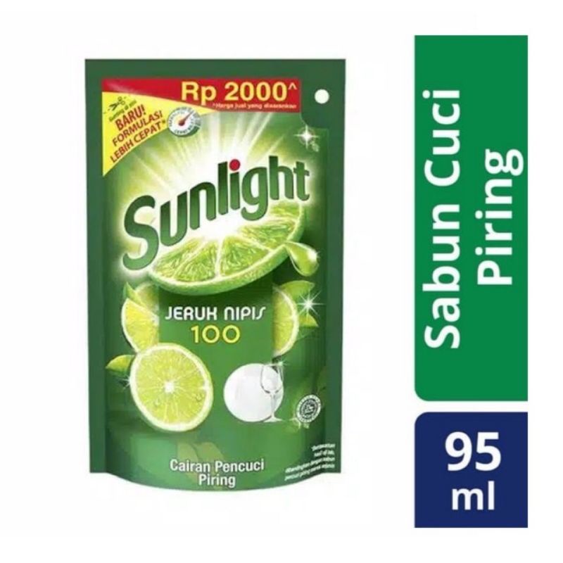 SUNLIGHT SABUN CUCI PIRING 95ml