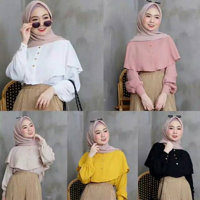 [U.M] BLOUSE NIKI | ATASAN MUSLIM