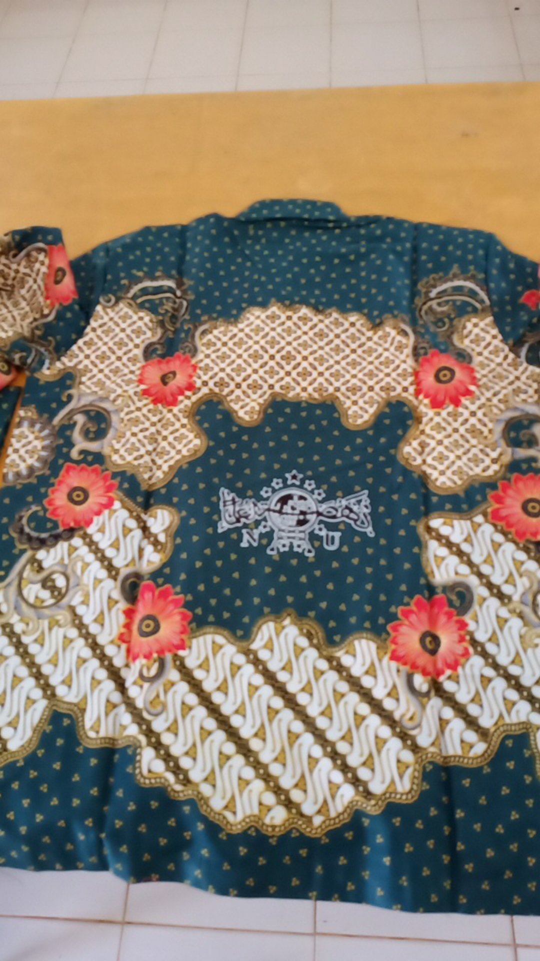 Baju Batik Nu Katun Saten Motif Satu Abad/lintang Songo/bunga Bangsa/sekar Buana/garuda/best Seller