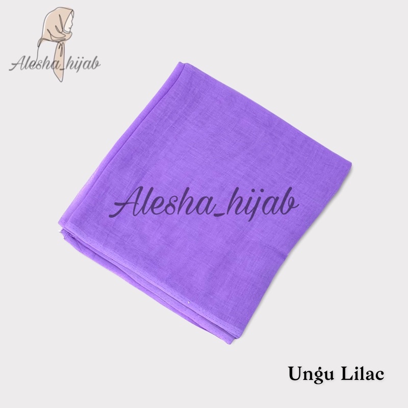 Segi Empat Paris | Jilbab Paris | Hijab Paris | Kerudung Paris Polos Premium-Ungu Lilac